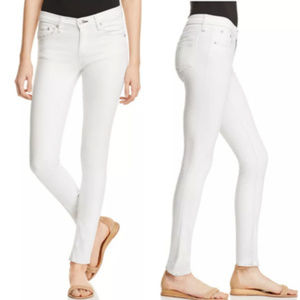 EUC rag & bone JEAN White Skinny Jeans, 27